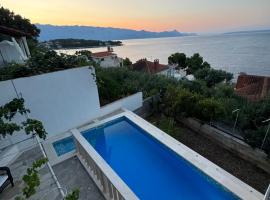 Apartments Villa Suzana with Private Pool - Putinak, Brac，位于塞尔察的酒店