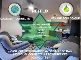 CASA COLIVING avec chambre salle de bain individuelles privatives，位于圣皮埃尔的酒店
