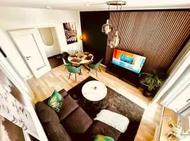 KMHosting Zentrum Luxe Apartment Balkon