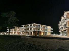 Lägenhet på stranden i Åhus med havsutsikt och närhet till Spa & utomhuspool，位于奥胡斯的Spa酒店
