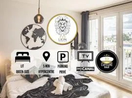 Voltaire Lion Suite - 5 min Hypercentre - Parking Privé