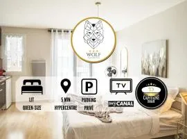Voltaire Wolf Suite - 5 min Hypercentre - Parking Privé