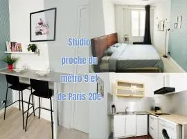 701 Studio à proximité du métro et des commerces
