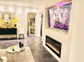 3BR Luxe Family Holiday Home with Private Jacuzzi & Parking in Espoo