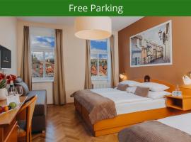 Hotel Merkur - Czech Leading Hotels，位于布拉格的酒店