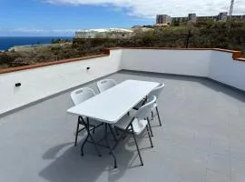 New modern apartment, Scandinavian style, ocean view, huge terrace