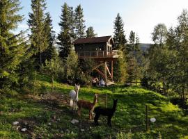 Fjellgla tretopphytte，位于Holo的酒店