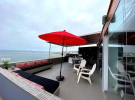 Playa Caballeros Lindo Departamento frente al Mar，位于蓬塔赫尔莫萨的酒店