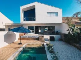 Villa avec piscine à Carnon Plage à 20m de la plage idéale pour 8 à 10 personnes