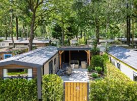 VELUWE HOENDERLOO LUXURY CHALETS WITH PRIVATE SAUNA AND HOT TUB - Swimming Pool Tennis Court Supermarket Bowling Alley Theatre and Entertainment for Children，位于洪德洛的酒店