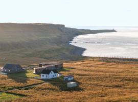 Ekker Island Arctic Lodge，位于瓦德瑟的木屋