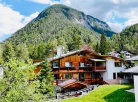 Ruhige und einladende Wohnung in Leutasch，位于洛伊塔施的酒店