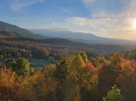 Cozy Cub, Breath taking Mtn views, Indoor pool，位于加特林堡的酒店