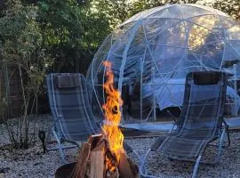 Fichtel-Bubble gegen Aufpreis mit Hot Tub und Sauna