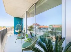 Espinho Sunny Vibes & Balcony with Pool