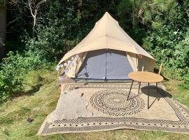 Bell tent Boven Duin，位于't Horntje的豪华帐篷