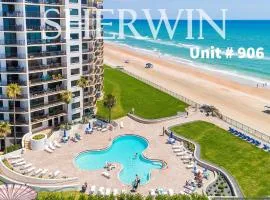 Vacation in Comfort and luxury - "THE SHERWIN" Oceanfront Condominium 906