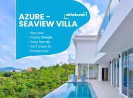 Azure Haven - Private Seaview Villa - 4BR - Near to Bo Phut Beach，位于班阁库安的酒店