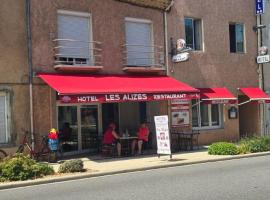 Hôtel Restaurant Les Alizes Loriol Le Pouzin，位于勒普赞的酒店