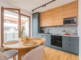 APARTAMENTY MIERZEJA - STEGNA PARK MEDIUM, 500 m od plaży, Bezpłatny Meleks