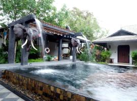 Vimarn kaew village and resort，位于清迈Tha Sala的酒店