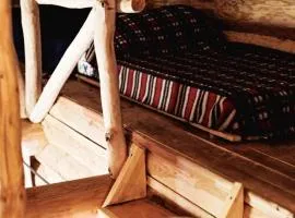 Cozy cabin by the lake in ecological farm Kemešys