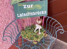 Ferienwohnung Zur Lainsitzbrücke，位于格明德的酒店
