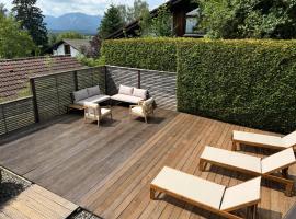 ღLIBORIA I Alpenblick Landhaus，位于Uffing的酒店