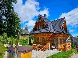 Góralska Chatka 3 Highland Cottage - Jacuzzi, Sauna, Split AC, Private parking, Mountains View