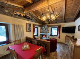 Chalet Chez Louis vista Catena Monte Bianco sulle piste da sci，位于库马约尔的酒店