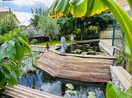 CYRIS - Chambres Duplex climatisées - Spa & Piscine Centre ville，位于Saint-Germain-des-Fossés的酒店