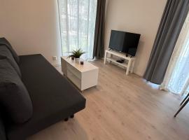 Lisas apartment, private new 1 bedroom and 1 living room with sofa bed and big windows, share with nobody，位于奥斯陆的低价酒店