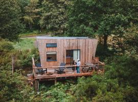 Moose Home Tiny house Genêts，位于Cros的酒店