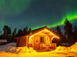 Camping Fredrika-Braber，位于Fredrika的带热水浴缸的酒店