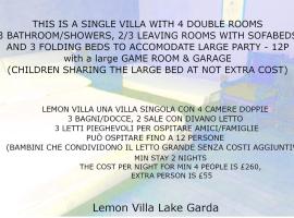 Lemon Villa Lake Garda，位于卡瓦尔卡瑟勒的酒店