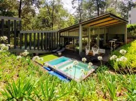 Casa Helechos, Arquitectura Única con Vistas al Bosque