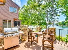 Spacious Lake Keowee Home Boat Slip and Pool Access