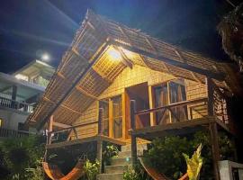A-frame Cottage 1, Puraran Surf Resort，位于Baras的酒店