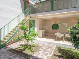 Green Guest House Alghero，位于阿尔盖罗的带热水浴缸的酒店