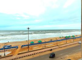 Hotel Dreamland Puri -হোটেল ড্রিমল্যান্ড পুরী Rooms-sea view fully-air-conditioned-hotel with-lift-Restaurant-and-parking-facility - New marine Drive Road - Book Now，位于普里的酒店