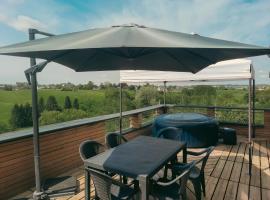 Appartement terrasse du pont Alsort，位于弗罗夏佩勒的酒店