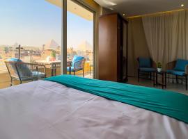 Diamond Pyramids View Inn，位于开罗的住宿加早餐旅馆