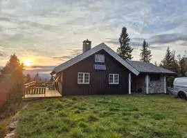 Cozy log cabin at beautiful Nystølsfjellet