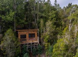 Refugio de montaña con vista al mar，位于Curiñanco的酒店