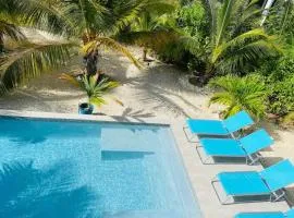 Modern villas at Grace Bay, Turks and Caicos Islands