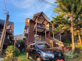 Querencia Wood Cabin Home Tagaytay，位于大雅台的酒店