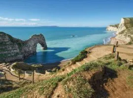 Emma's Sea Side caravan at Durdle Door near Wareham Dorset