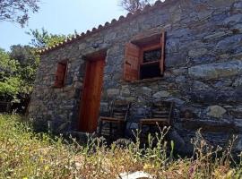 Traditional Stone House in Akamatra Ikaria，位于Raches的酒店