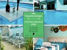 Villa turquoise Exotique