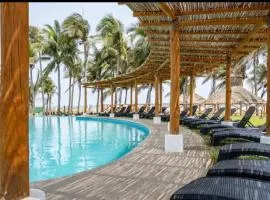 Casa, alberca, club de playa WI-FI en Acapulco